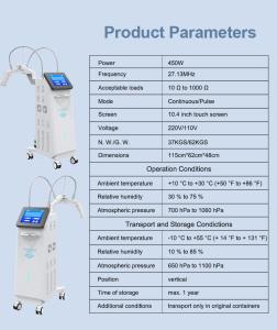 Non Invasive Body Lifting Slimming Machine Microwave Radio Frequency Technology Painless Lipolysis Body Shaping Weight Loss