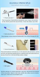 Professional Jet Peel Oxygen Facial Care Machine for Deep Cleaning Anti Inflammatory and Anti Aging spa639