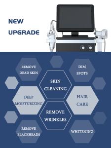 Dermabrasion 16 in 1 Oxygen Jet Hydro Salon Facials Machine Aqua Peeling Beauty Face Equipment Facial Machine Spa909H