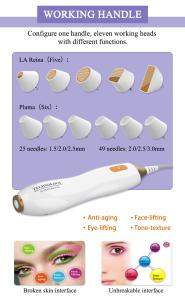 Newest Fractional Vacuum Rf Microneedle Gold Radio Frequency Micro Needle RF Skin Rejuvenation Vacuum Rf Lifting Machine Br816