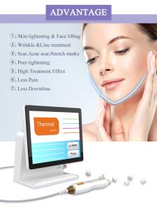 Newest Fractional Vacuum Rf Microneedle Gold Radio Frequency Micro Needle RF Skin Rejuvenation Vacuum Rf Lifting Machine Br816