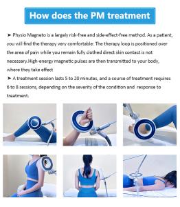 TERAPIA Electromagnetic Transduction Body Therapy Magnetic Two Handles Simultaneously Work Mt-687