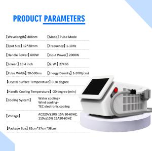 Desktop Hair Removal 808nm Diode Laser Permanent Hair Loss Painless Machine