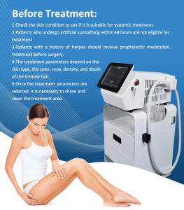Desktop Hair Removal 808nm Diode Laser Permanent Hair Loss Painless Machine