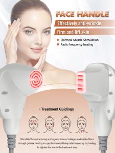 6d Laser & EMS+RF Maxsculpt Shape Body Slimming Skin Care with 2 Face Probe Machine Xm-685 Plus