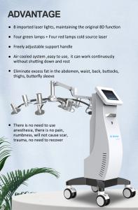 8D 532nm 635nm Two Wavelengths Laser Body Shape Slimming Equipment