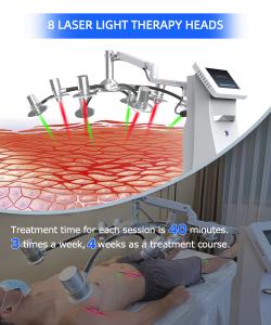 8D 532nm 635nm Two Wavelengths Laser Body Shape Slimming Equipment