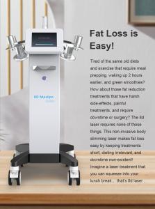 8D 532nm 635nm Two Wavelengths Laser Body Shape Slimming Equipment