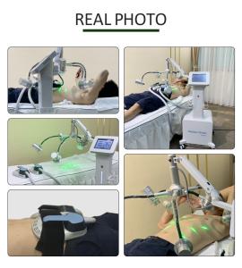10d Maxlipo Cold Laser 532nm 635nm with Ems Muscle Building Cellulite Reduction Body Slimming E Green Laser