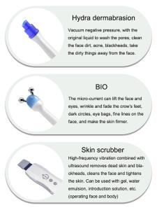 Hot Sale Whitening Facial Oxygen Jet Peel Microdermabrasion Machine with US EU UK Plug Compatibility