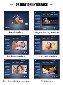 Oxygen Therapy Facial Machine with Pore Cleaning for Skin Rejuvenation Deep Cleansing Machine Spa608-plus