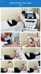 Oxygen Facial Beauty Machine Jet Professional Water-light Skin Analyzer Skin Clean Equipment Spa626