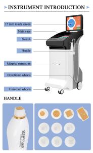 Microneedling Therapy System RF Fractional Microneedle for Wrinkle Removal and Skin Tightening Machine