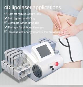 4D 528nm 4 Wavelengths Work Together Diode Lipolaser Body Slimming Machine