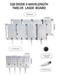 4D 528nm 4 Wavelengths Work Together Diode Lipolaser Body Slimming Machine