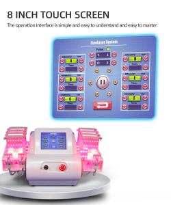 4D 528nm 4 Wavelengths Work Together Diode Lipolaser Body Slimming Machine