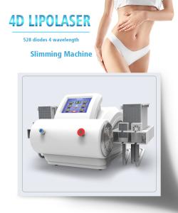 4D 528nm 4 Wavelengths Work Together Diode Lipolaser Body Slimming Machine