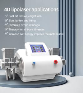 4D 528nm 4 Wavelengths Work Together Diode Lipolaser Body Slimming Machine