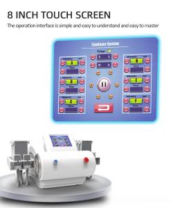 4D 528nm 4 Wavelengths Work Together Diode Lipolaser Body Slimming Machine