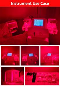 LIPOLASER EMS Laser Pad 4 Wavelengths 635nm 650nm 940nm 980nm Body Slimming Machine