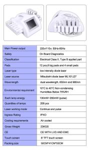 Lipolaser Diode Laser Weight Loss Machine