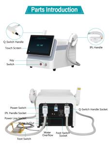 2 in1MultifunctionalIPL&Q-Switch Hair Removal and Skin Beauty