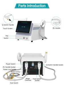 2 in1MultifunctionalIPL&Q-Switch Hair Removal and Skin Beauty