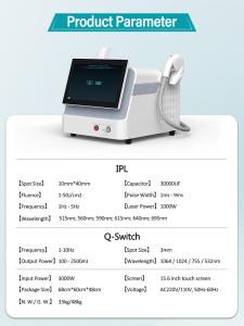 2 in1MultifunctionalIPL&Q-Switch Hair Removal and Skin Beauty