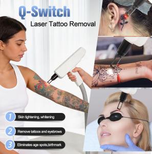 2 IN 1 Multifunctional 808nm Diode Laser For Hair Removal &Q-Switch For Skin Beauty