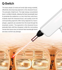 2 IN 1 Multifunctional 808nm Diode Laser For Hair Removal &Q-Switch For Skin Beauty