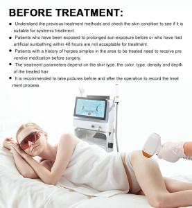 2 IN 1 Multifunctional 808nm Diode Laser For Hair Removal &Q-Switch For Skin Beauty