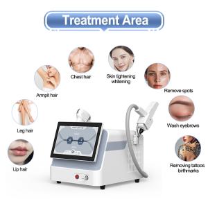 2 IN 1 Multifunctional 808nm Diode Laser For Hair Removal &Q-Switch For Skin Beauty