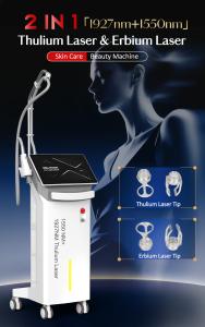 2 in 1 1927nm+1550nm Thulium Laser & Erbium Laser Skin Care Skin Rejuvenation  Beauty Machine ThulErbe Dual Pro 68