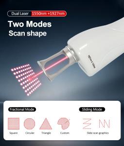 2 in 1 1927nm+1550nm Thulium Laser & Erbium Laser Skin Care Skin Rejuvenation  Beauty Machine ThulErbe Dual Pro 68