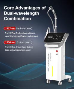 2 in 1 1927nm+1550nm Thulium Laser & Erbium Laser Skin Care Skin Rejuvenation  Beauty Machine ThulErbe Dual Pro 68